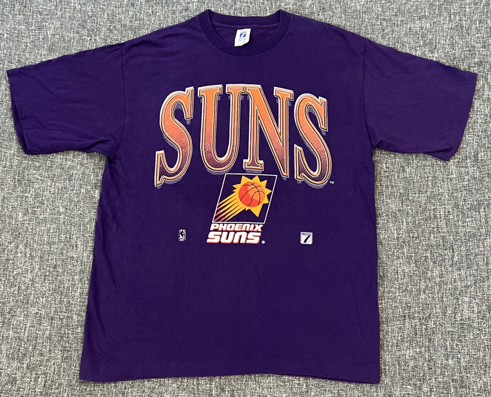 Vintage Phoenix Sun's Basketball T-Shirt XL Logo 7 Single Stitch Preshrunk USA